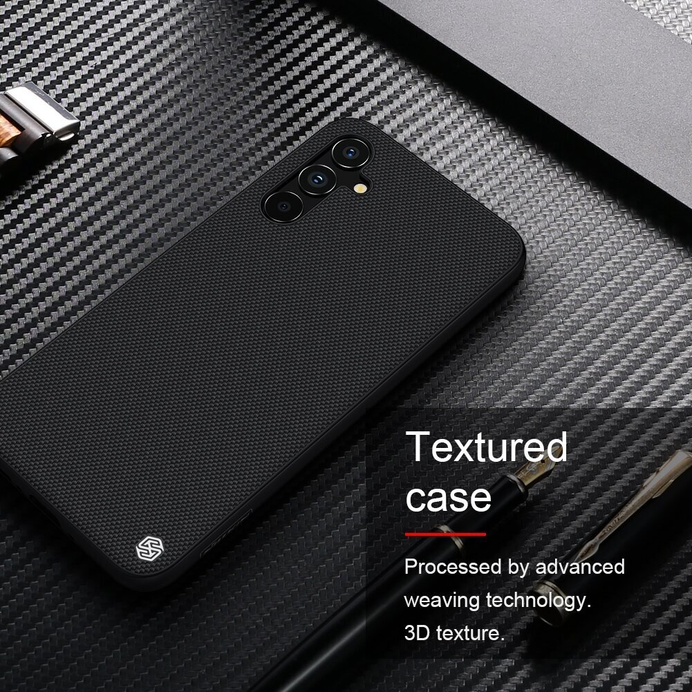 Nillkin Textured Hard Case, must цена и информация | Telefonide kaitsekaaned ja -ümbrised | hansapost.ee