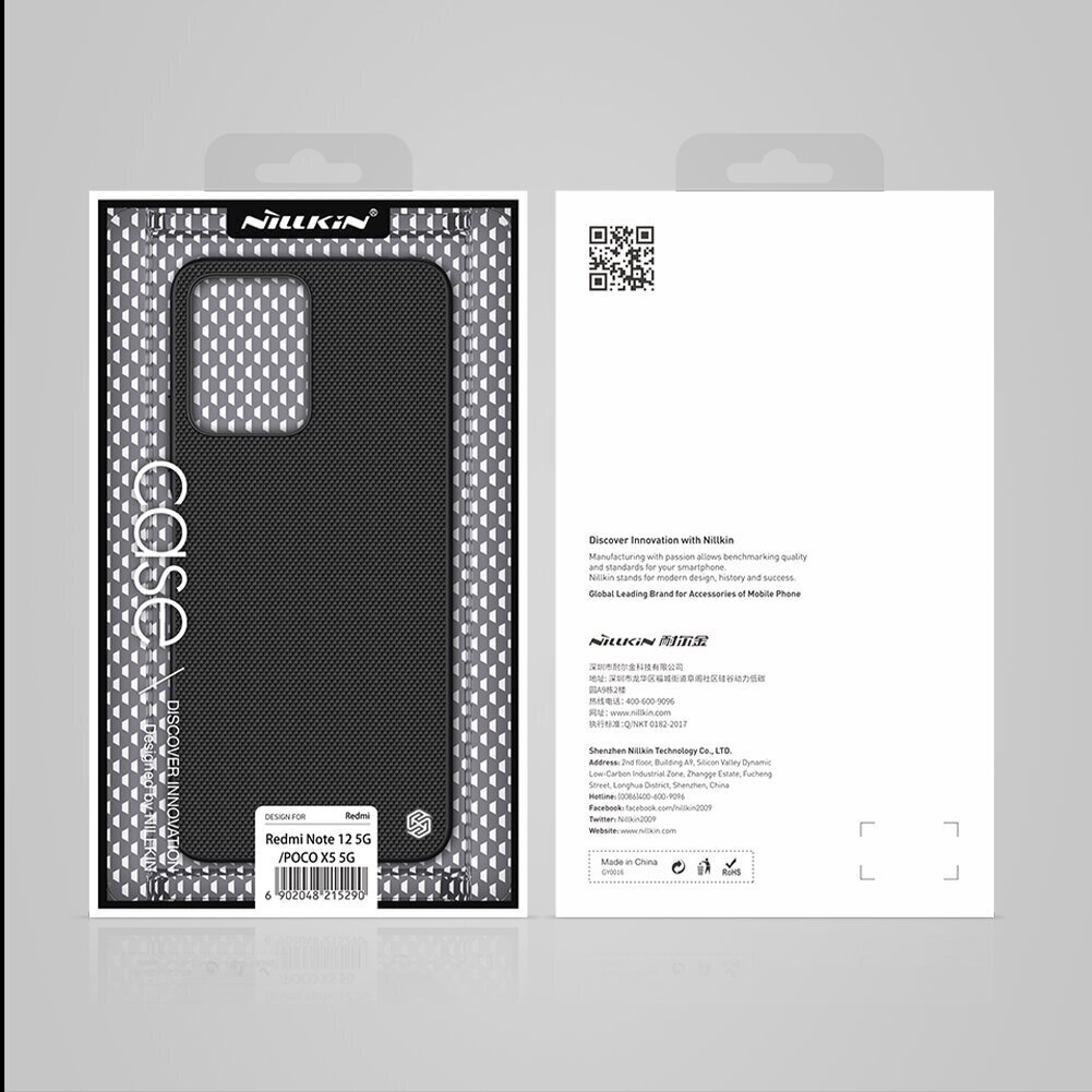 Nillkin Textured Hard Case, must hind ja info | Telefonide kaitsekaaned ja -ümbrised | hansapost.ee