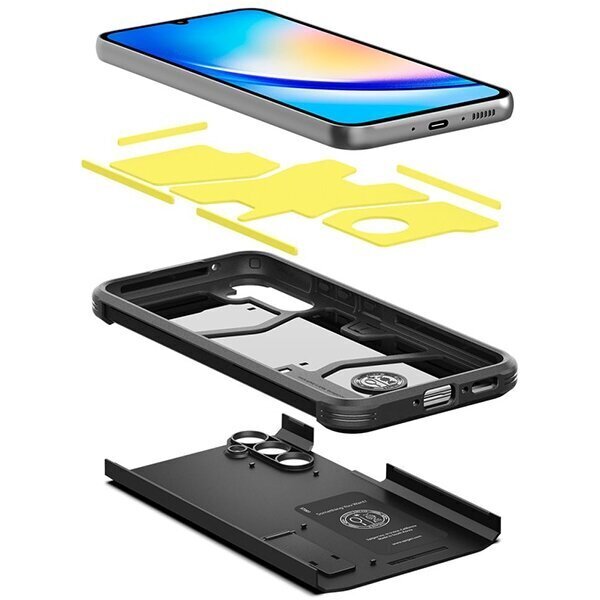 Spigen Tough Armor Case, must цена и информация | Telefonide kaitsekaaned ja -ümbrised | hansapost.ee