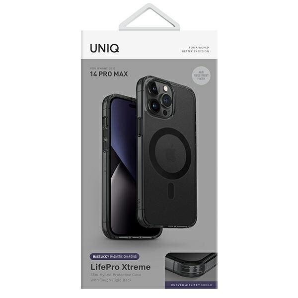 Uniq LifePro Xtreme Case, must цена и информация | Telefonide kaitsekaaned ja -ümbrised | hansapost.ee