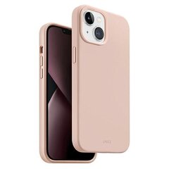 UNIQ etui Lino Hue iPhone 14 Pro 6,1" Magclick Charging rózowy|blush pink цена и информация | Чехлы для телефонов | hansapost.ee