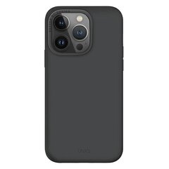 UNIQ etui Lino Hue iPhone 14 Pro Max 6,7" Magclick Charging szary|charcoal grey цена и информация | Чехлы для телефонов | hansapost.ee