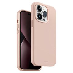 UNIQ etui Lino Hue iPhone 14 6,1" Magclick Charging różowy|blush pink цена и информация | Чехлы для телефонов | hansapost.ee