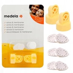 Мембрана и клапан молокоотсоса Medela цена и информация | Medela Товары для детей и младенцев | hansapost.ee