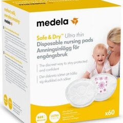 Одноразовые прокладки для бюстгальтера Medela, 60 шт. цена и информация | Товары для кормления | hansapost.ee