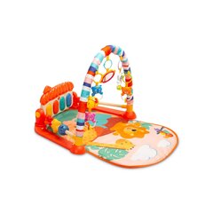 Музыкальный коврик с пианино Toyz Zoo, оранжевый цена и информация | Развивающие коврики | hansapost.ee