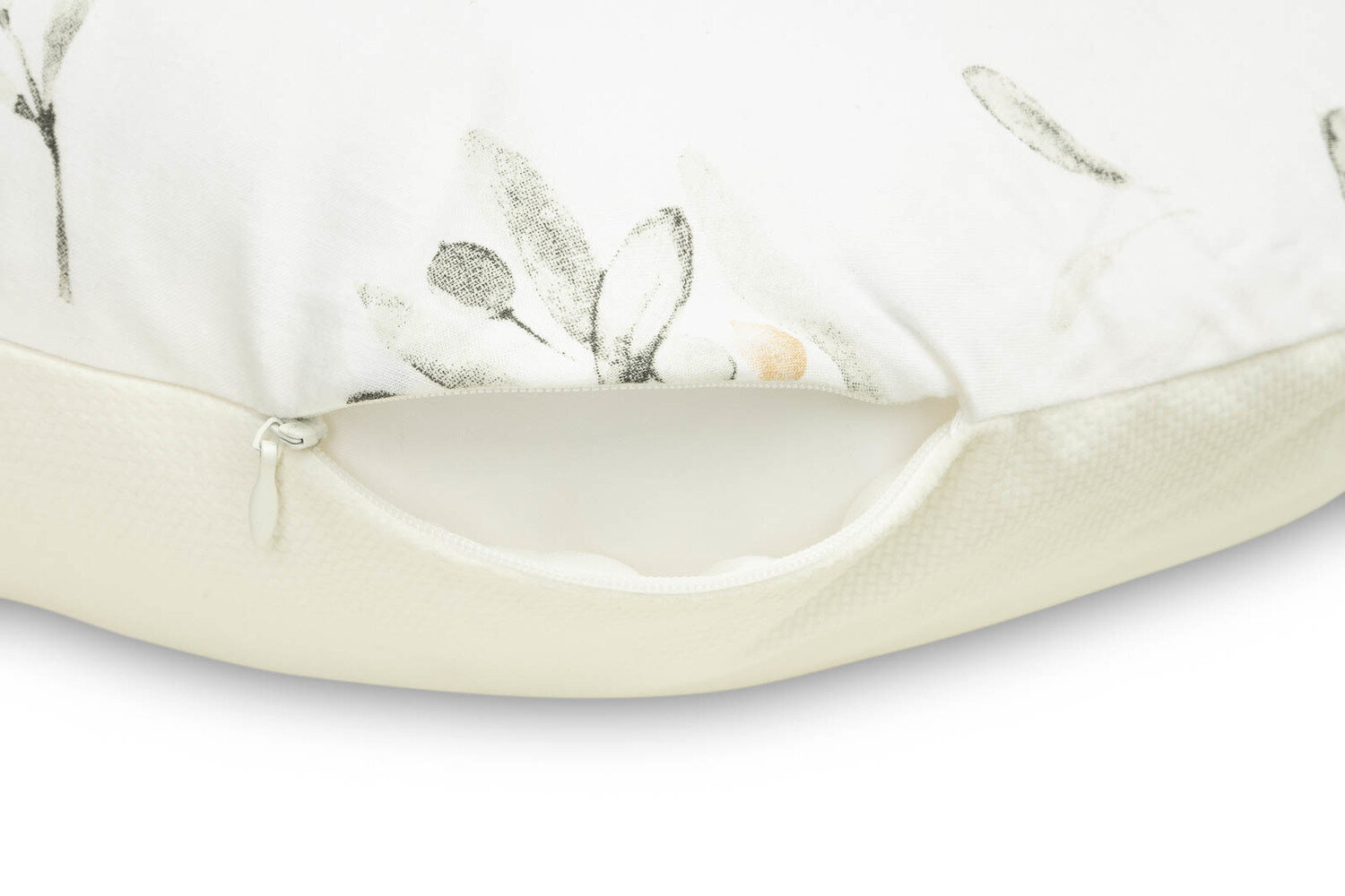 Söötmispadi Sensillo Rogal Velvet Sen Olive Cream, 62 cm hind ja info | Imetamispadjad, raseduspadjad | hansapost.ee