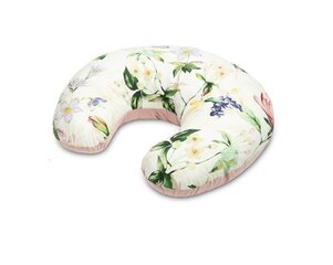 Подушка для кормления Sensillo Rogal Velvet Sen Magnolia Pink, 62 см цена и информация | Подушки для кормления | hansapost.ee