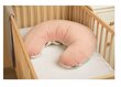 Söötmispadi Sensillo Rogal Velvet Sen Magnolia Pink, 62 cm hind ja info | Imetamispadjad, raseduspadjad | hansapost.ee