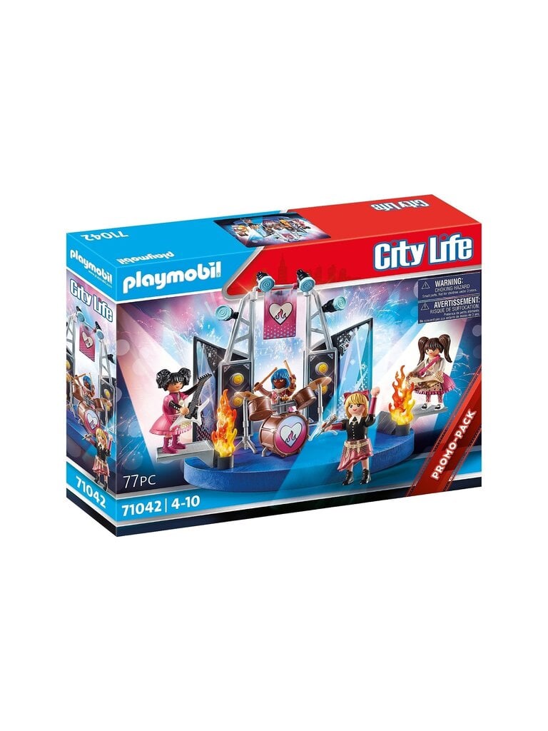 71042 Playmobil Linnaelu, 77 d. цена и информация | Klotsid ja konstruktorid | hansapost.ee