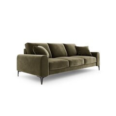 Трехместный диван Velvet Larnite, 222x102x90 см, цвет зеленый цена и информация | Диваны | hansapost.ee