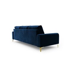 Трехместный диван Velvet Larnite, 222x102x90 см, синий цена и информация | Диваны | hansapost.ee