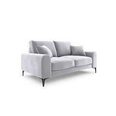 Двухместный диван Velvet Larnite, 172x102x90 см, серый цена и информация | Диваны | hansapost.ee