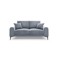 Двухместный диван Velvet Larnite, 172x102x90 см, темно-синий цвет цена и информация | Диваны | hansapost.ee
