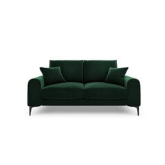 Двухместный диван Velvet Larnite, 172x102x90 см, темно-зеленый цена и информация | Диваны | hansapost.ee