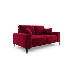 Двухместный диван Velvet Larnite, 172x102x90 см, красный цвет цена и информация | Диваны | hansapost.ee
