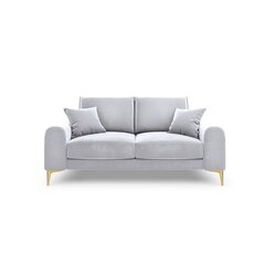 Двухместный диван Velvet Larnite, 172x102x90 см, серый цена и информация | Диваны | hansapost.ee