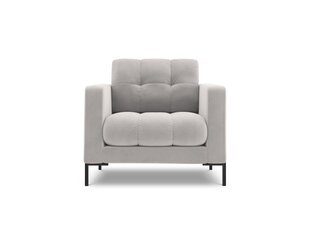 Кресло Cosmopolitan Design Bali 1S-V, светло-серый/черный цвет цена и информация | Кресла | hansapost.ee