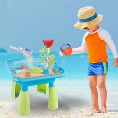 Столик для воды или песка WOOPIE 2в1, 14 э. цена и информация | Игрушки (пляж, вода, песок) | hansapost.ee