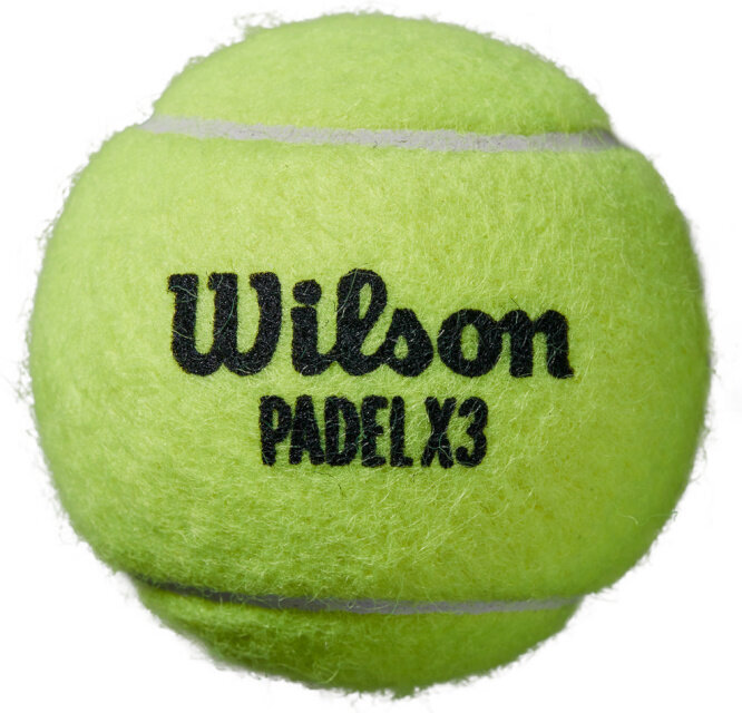 Padeli pallid Wilson Padel X3 Speed, 3 tk цена и информация | Padel | hansapost.ee