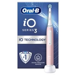 Oral-B iO3 Series Blush Pink price and information | Elektrilised hambaharjad | hansapost.ee