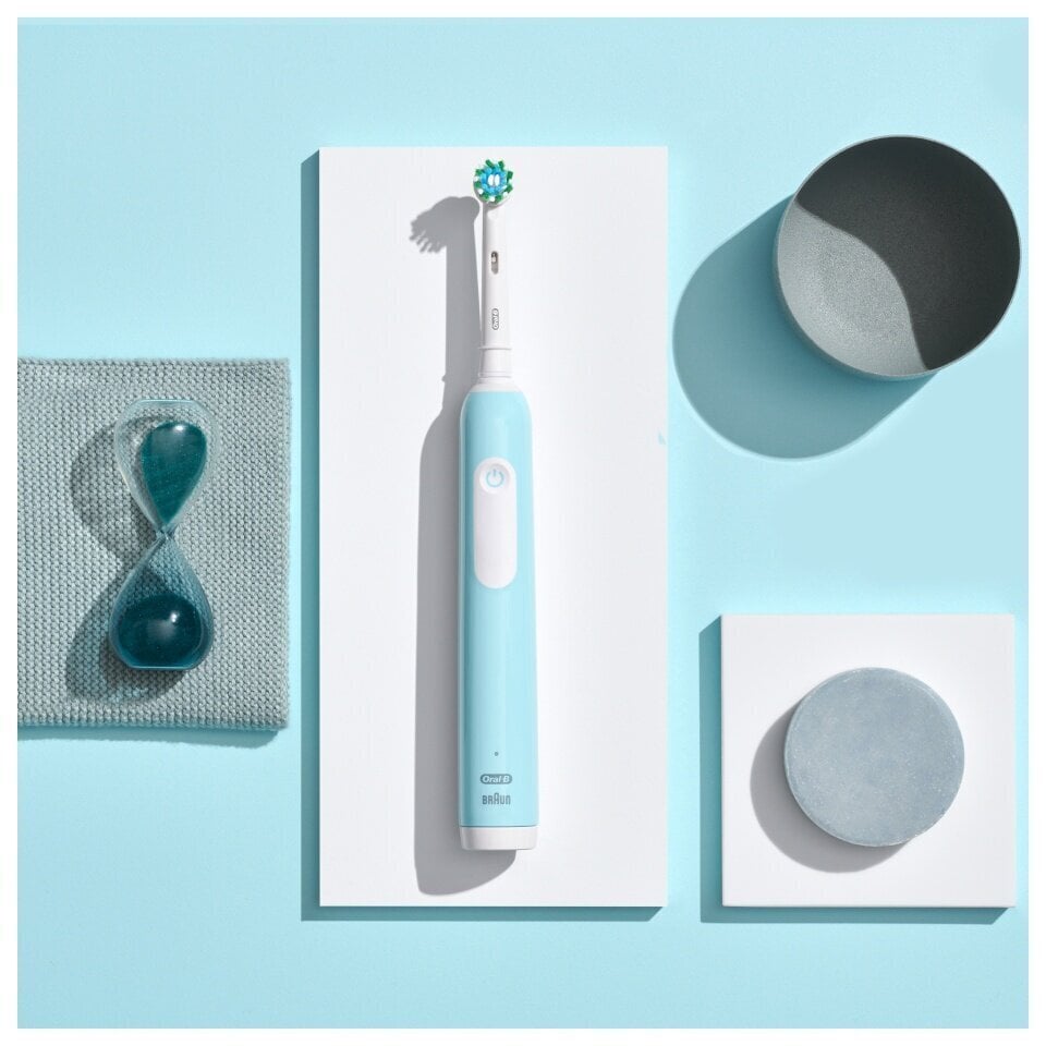 Oral-B Pro Series 1 Caribbean Blue Cross Action hind ja info | Elektrilised hambaharjad | hansapost.ee