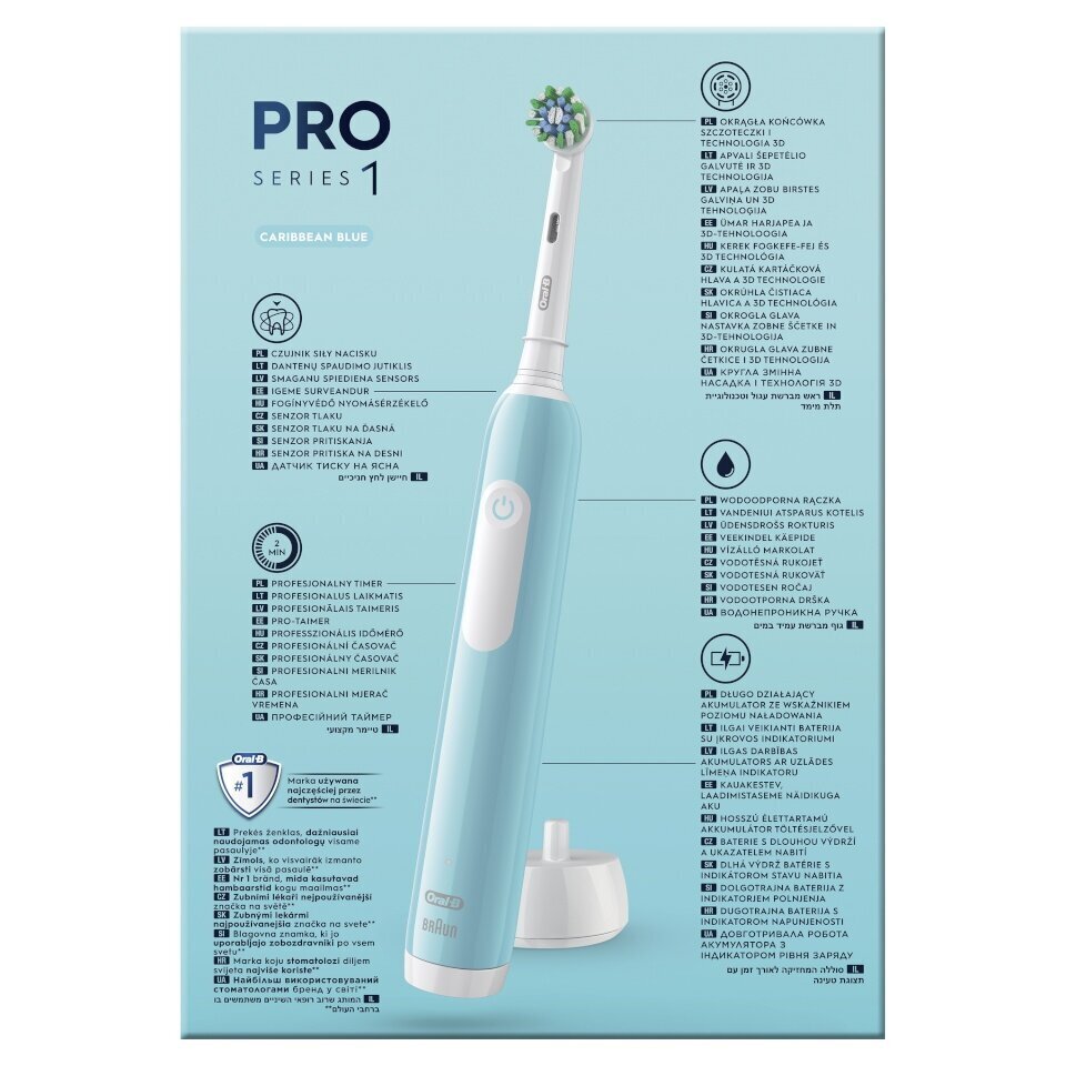 Oral-B Pro Series 1 + Duo pack цена и информация | Elektrilised hambaharjad | hansapost.ee