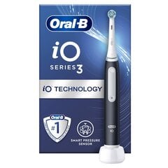 Oral-B iO3 Series Matt Black цена и информация | Электрические зубные щетки | hansapost.ee