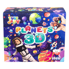 Набор для творчества Tubi Jelly - Планеты (5 цветов и аквариум), Tuban TU3771 цена и информация | Развивающие игрушки для детей | hansapost.ee
