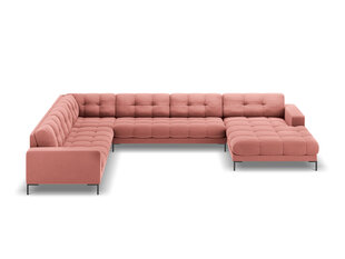 Мягкий уголок Cosmopolitan Design Bali 7S-VUL, розовый/черный цена и информация | Угловые диваны | hansapost.ee