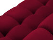 Pehme nurgadiivan Cosmopolitan Design Bali 7S-VUL, punane/must hind ja info | Nurgadiivanid ja nurgadiivanvoodid | hansapost.ee