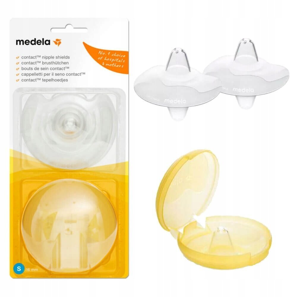 Nibukaitsed Medela Contact, suurus S, 2 tk. цена и информация | Imetamistarvikud | hansapost.ee