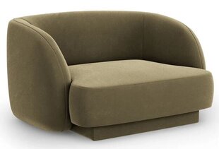 Бархатное кресло Micadoni Miley, 109 x 85 x 74, зеленый цвет цена и информация | Кресла для отдыха | hansapost.ee