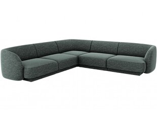 Симметричный угловой диван Micadoni Miley, 252 x 252 x 74, зеленый цена и информация | Диваны | hansapost.ee