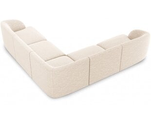 Симметричный угловой диван Micadoni Miley, 252 x 252 x 74, белый цена и информация | Диваны | hansapost.ee