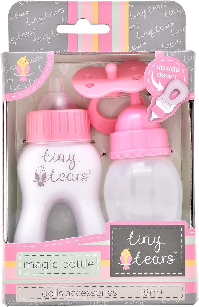 Nuku tarvikute komplekt Tiny Tears, lutt ja pudelid, 11122 цена и информация | Mänguasjad tüdrukutele | hansapost.ee