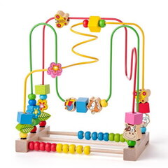 Arendav puidust labürint Woody, 91932 цена и информация | Игрушки для малышей | hansapost.ee
