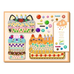 Loominguline komplekt mosaiik Koogid ja maiustused Djeco DJ00075 price and information | Educational children's toys | hansapost.ee