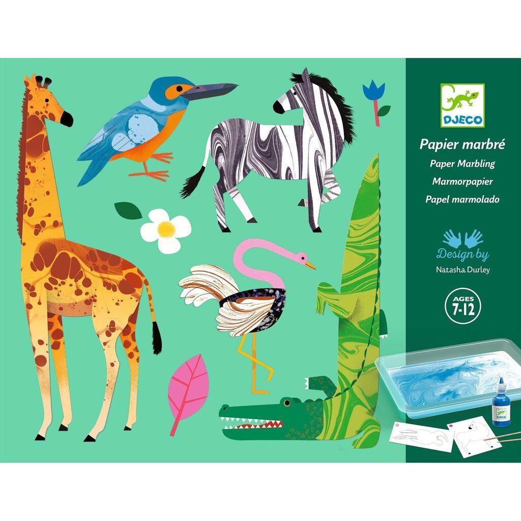 Loominguline komplekt Värvilised loomad Djeco DJ09351 hind ja info | Arendavad laste mänguasjad | hansapost.ee