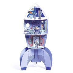 Värvi-kogumise-mängimise kosmoserakett Djeco DJ08009 hind ja info | Arendavad laste mänguasjad | hansapost.ee