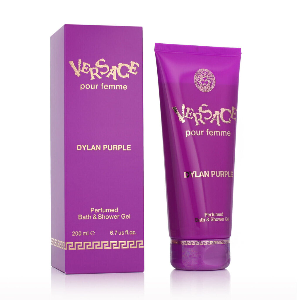 Dušigeel Versace Dylan Purple, 200 ml цена и информация | Dušigeelid, õlid | hansapost.ee