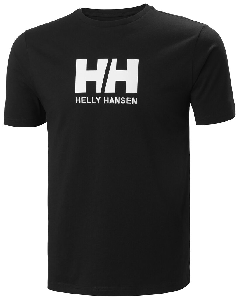 Helly Hansen meeste T-särk LOGO, must hind ja info | T-särgid meestele | hansapost.ee