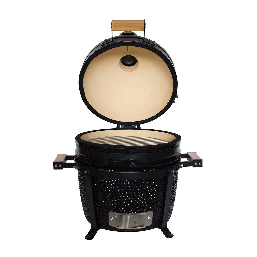 Keraamiline grill Kamado Bono Minimo, 40 cm, must цена и информация | Grillid | hansapost.ee