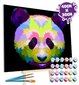 Maal numbrite järgi Panda, Splat Planet, 30x40 cm цена и информация | Maalimiskomplektid numbrite järgi | hansapost.ee