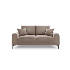 Двухместный диван Velvet Larnite, 172x102x90 см, цвет коричневый цена и информация | Диваны | hansapost.ee