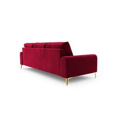 Трехместный диван Velvet Larnite, 222x102x90 см, цвет красный цена и информация | Диваны | hansapost.ee