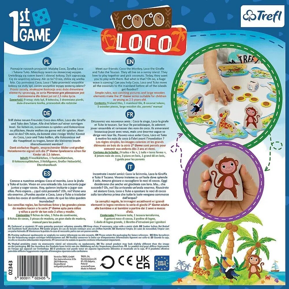 Lauaäng Coco Loco hind ja info | Lauamängud ja mõistatused perele | hansapost.ee