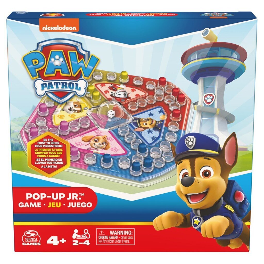 Sotsiaalne lauamäng Paw Patrol Chinese Pop Up hind ja info | Lauamängud ja mõistatused perele | hansapost.ee