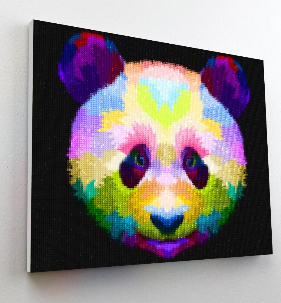 Teemantmosaiik Splat Planet Panda, 30x40 cm цена и информация | Teemantmaalide komplektid | hansapost.ee