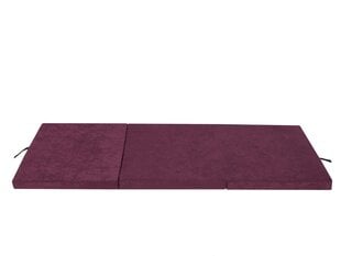 Складной матрас Hobbygarden Ben XL, 195x80 см, фиолетовый цена и информация | Hobbygarden Мебель для спальни | hansapost.ee